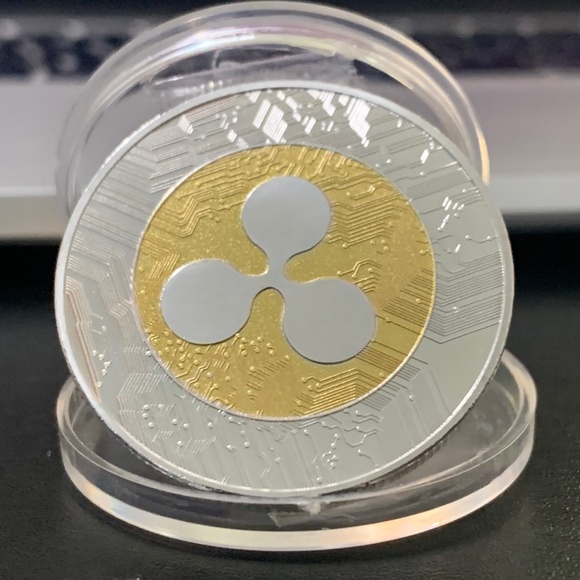 COPY - XRP RIPPLE CRYPTO COLLECTABLE COIN - Picture 1 of 5